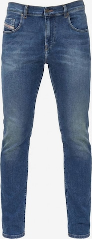 Jean 'D-STRUKT SUPERSTRETCH JOGGJEANS' DIESEL en bleu : devant