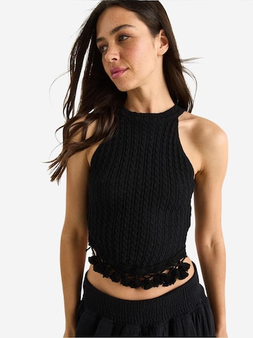 Tops en tricot Bianco Lucci en noir