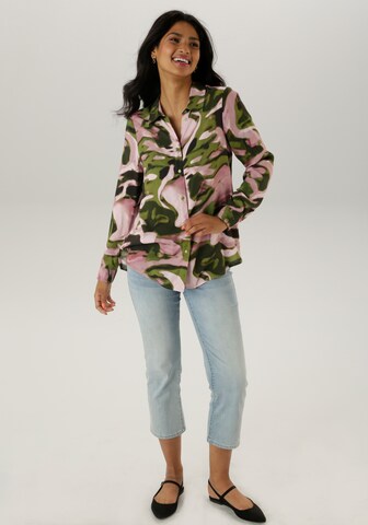 Aniston SELECTED Blouse in Green