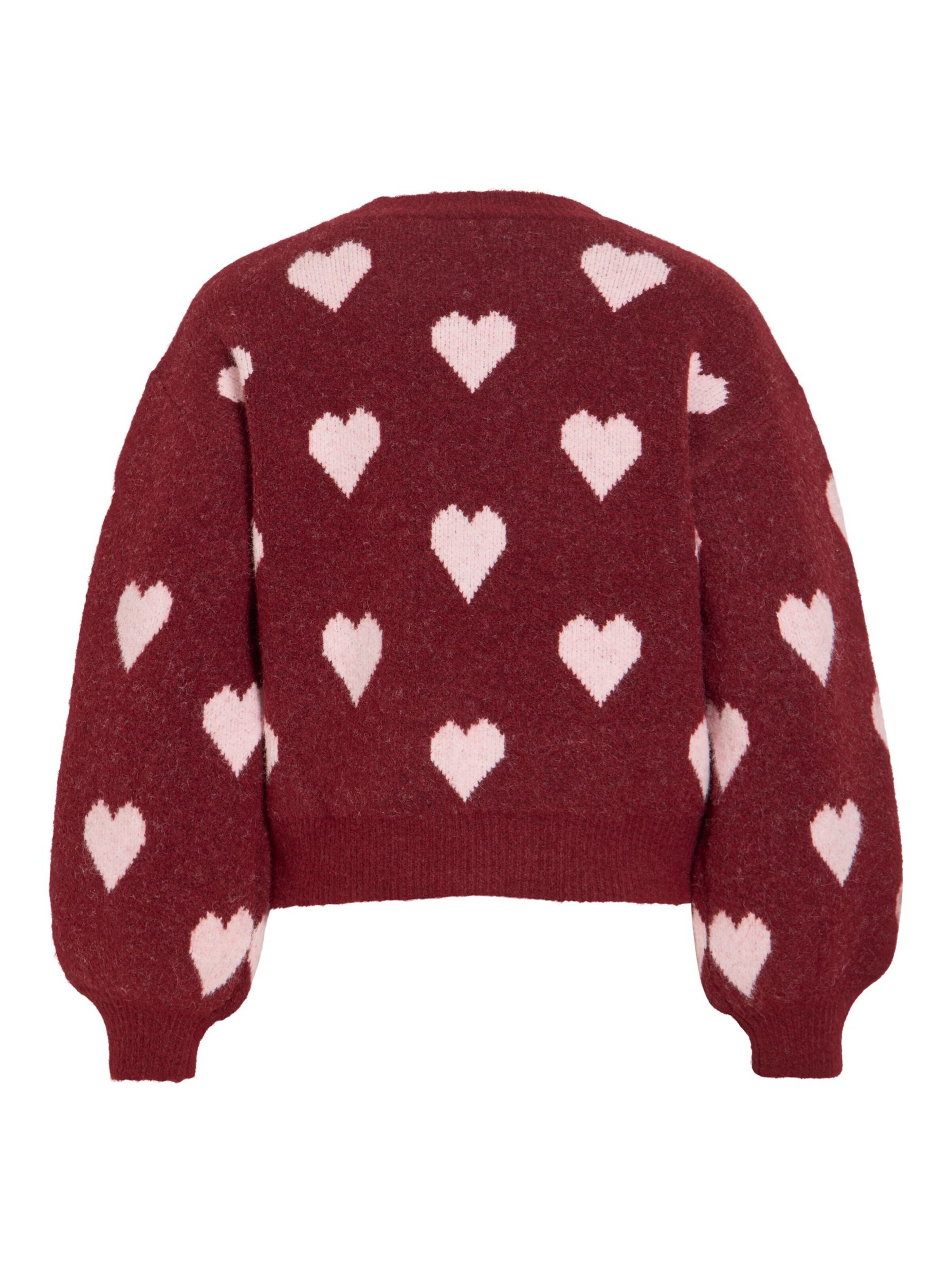 Pullover 'VILUNA' di VILA in rosso