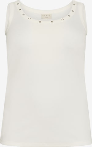 KAFFE CURVETop 'KCCarina' - bijela boja: prednji dio