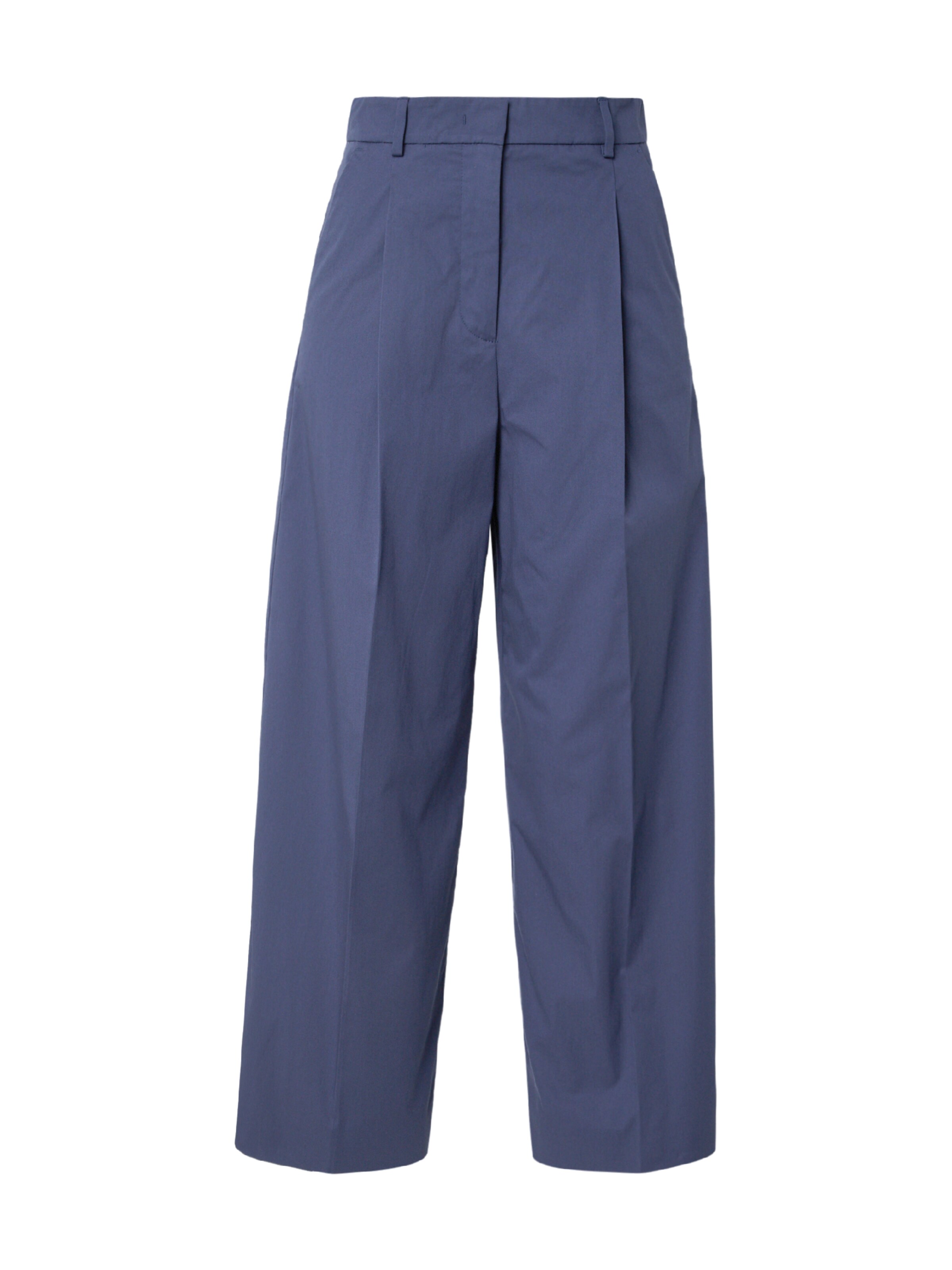 Weekend Max Mara Pleat-front trousers 'BELLICO' in Blue: front