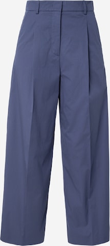 Weekend Max Mara Pleat-front trousers 'BELLICO' in Blue: front