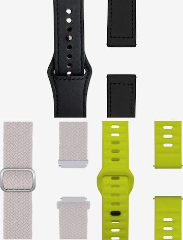 WRISTR Digital watch 'Flex Loop-Motus-Pin' in Yellow: front