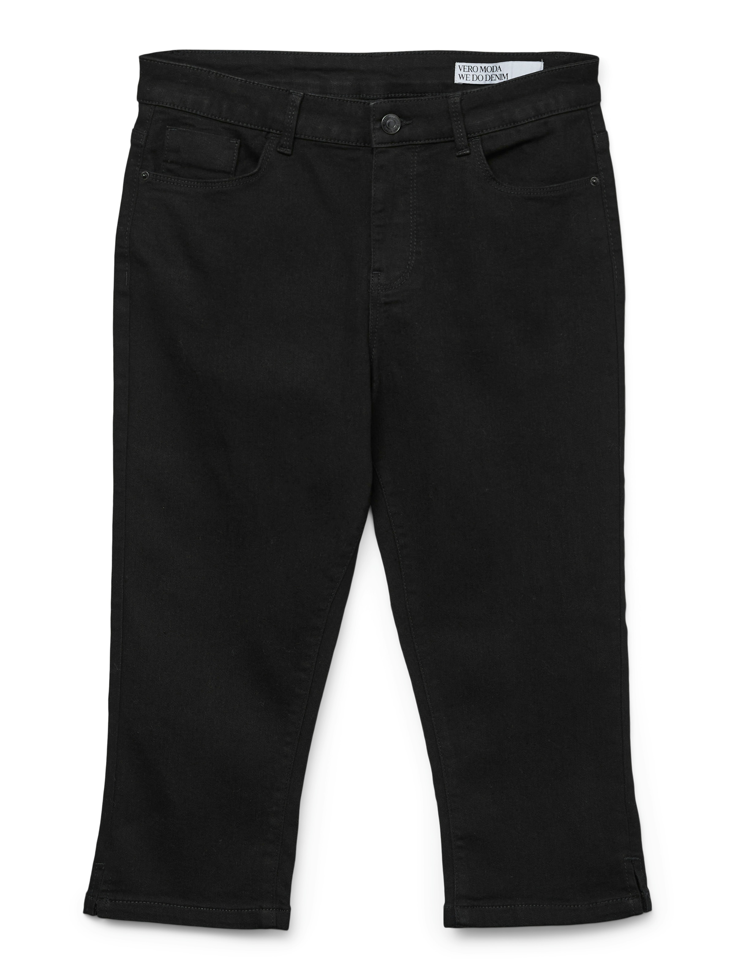 VERO MODA Slimfit Jeansy &#x27;VMElly&#x27; w kolorze czarny: przód