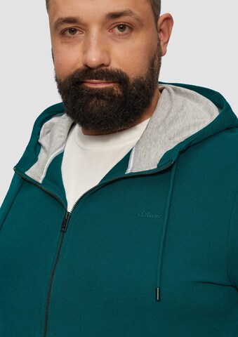 Veste de survêtement s.Oliver en vert