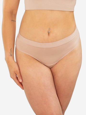 SugarShape String in Beige: voorkant