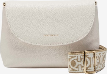 Coccinelle Handbag 'COCCINELLE PAULINA' in White: front