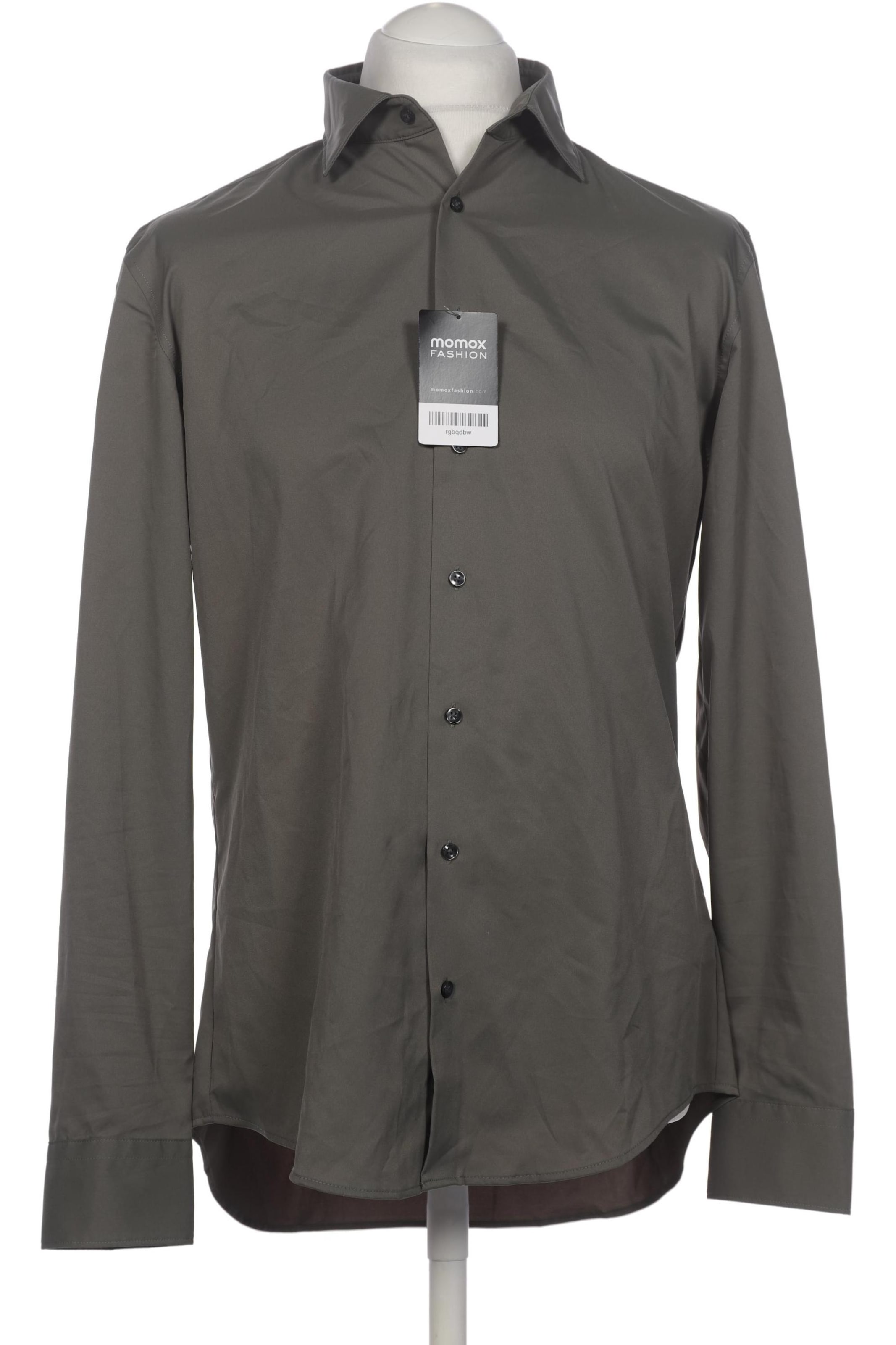 SEIDENSTICKER Button Up Shirt in L in Green: front