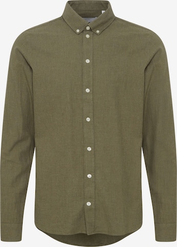 Casual Friday Slim fit Overhemd 'Anton' in Groen: voorkant
