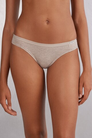 INTIMISSIMI Thong in Beige: front