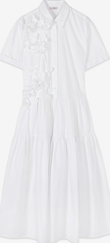 Robe oltre en blanc : devant