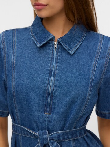 VERO MODA - Vestido camisero 'VMLOUISE' en azul