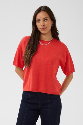 Pull-over 'Mila' SAINT TROPEZ en rouge : devant