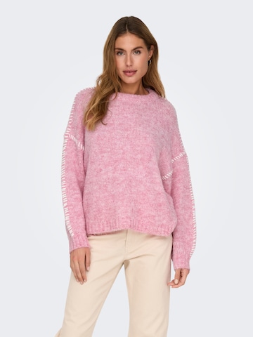 JDY Pullover 'JDYZOEY' i lilla