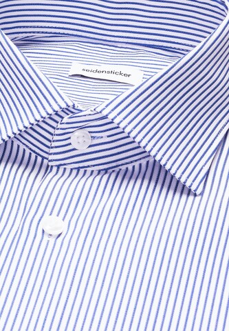 Coupe regular Chemise business 'CLASSIC ESSENTIALS' SEIDENSTICKER en bleu