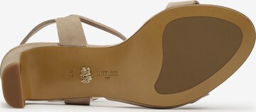 LOTTUSSE Sandals ' Pala ' in Beige