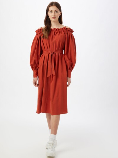 Rochie 'Senorita' Soft Rebels pe maro ruginiu, Vizualizare model
