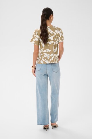 Kaffe Bluse 'KAMarlo' i grøn