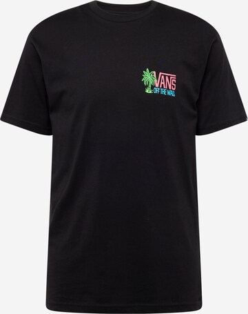 VANS T-Shirt 'PALM LINES' in Schwarz: predná strana