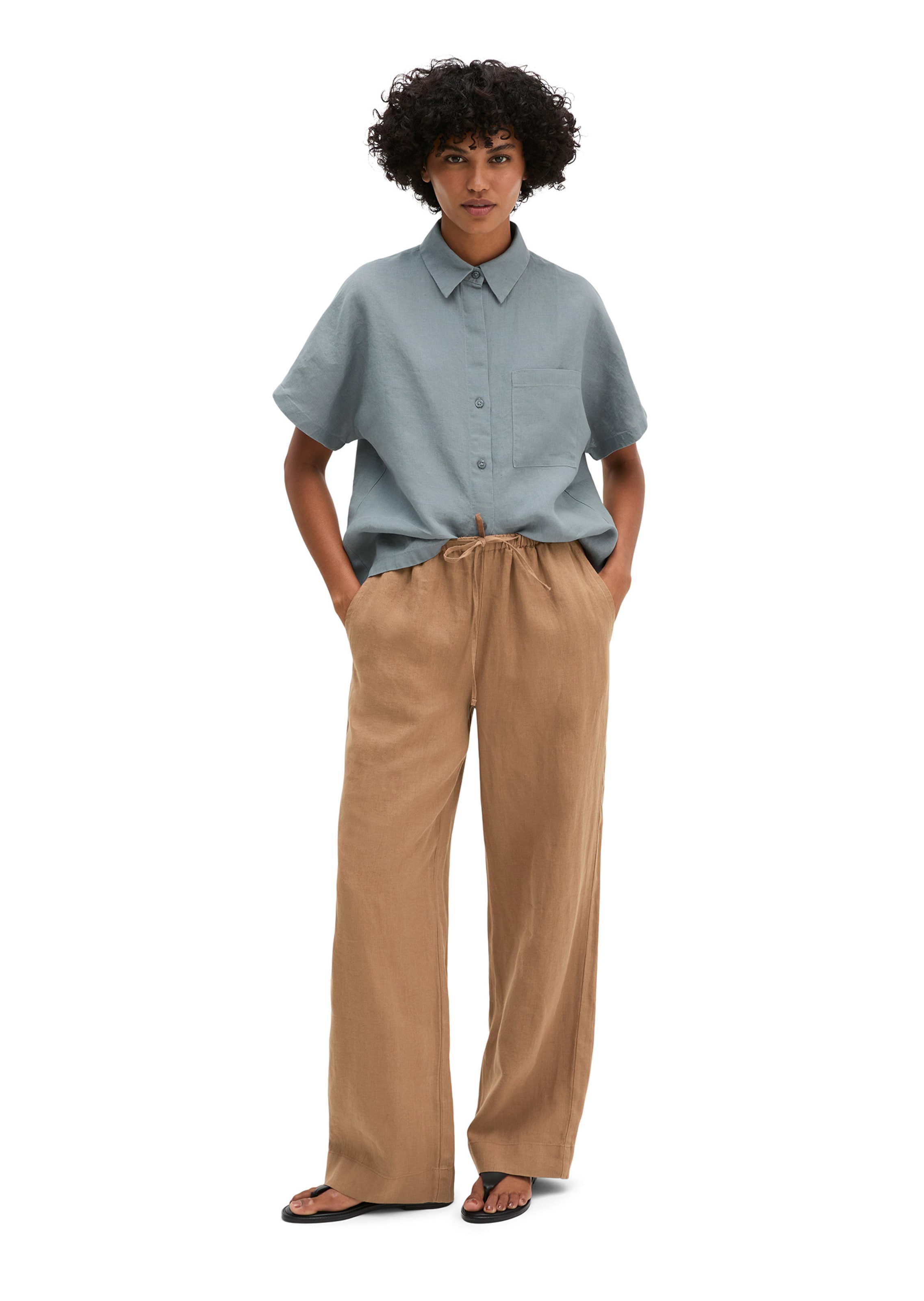Marc O'Polo Blouse in Grijs