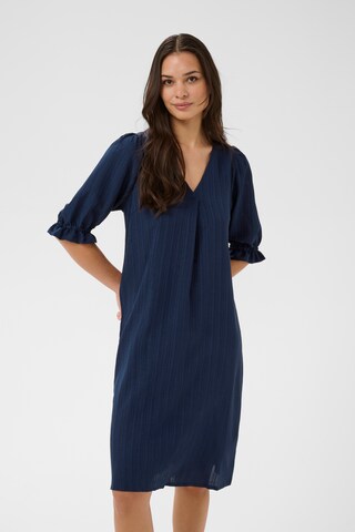 Kaffe Jurk 'KAPaulina' in Blauw