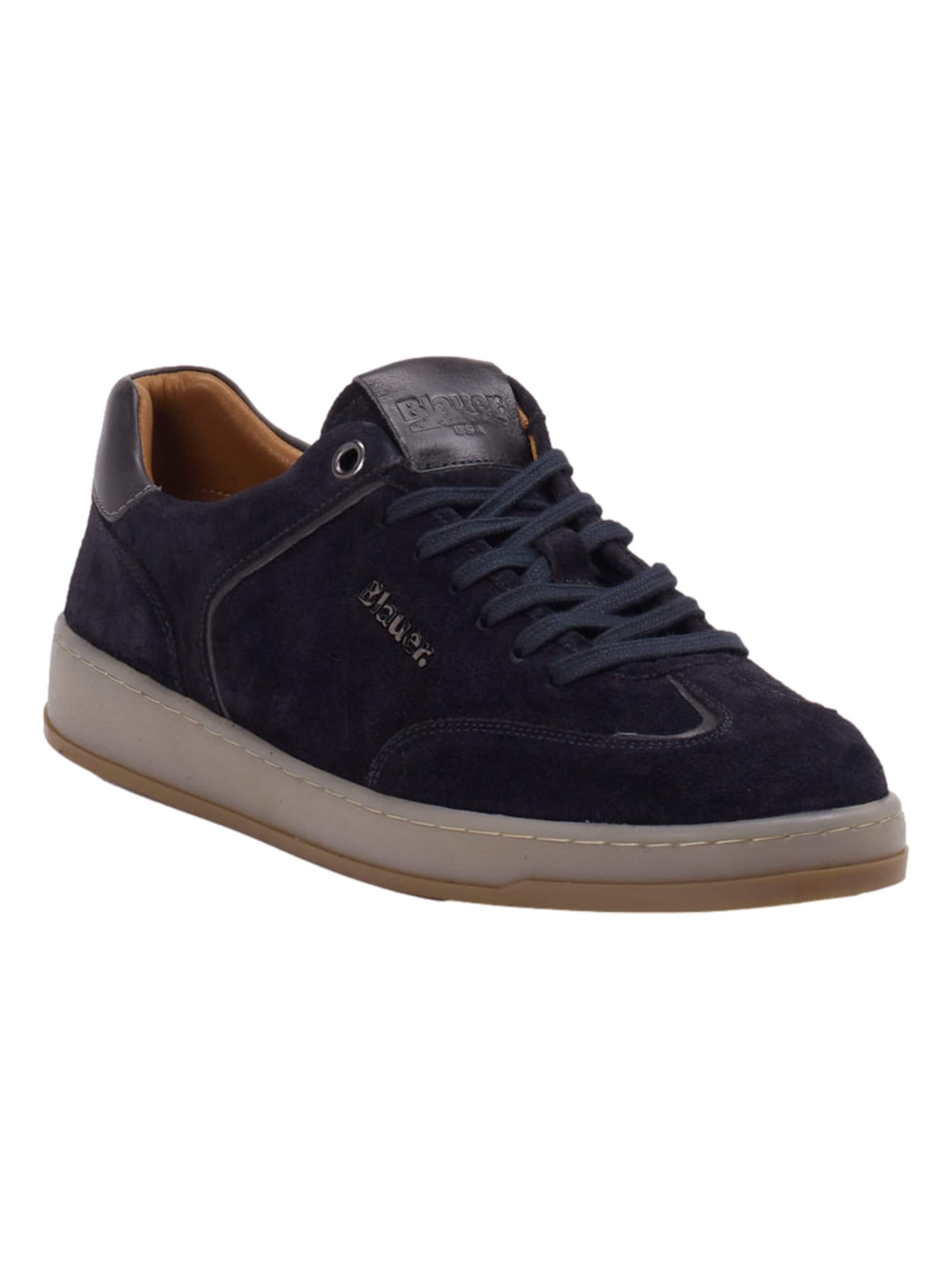Blauer.USA Sneakers laag 'Farrell 02' in de kleur Donkerblauw / Grijs, Productweergave