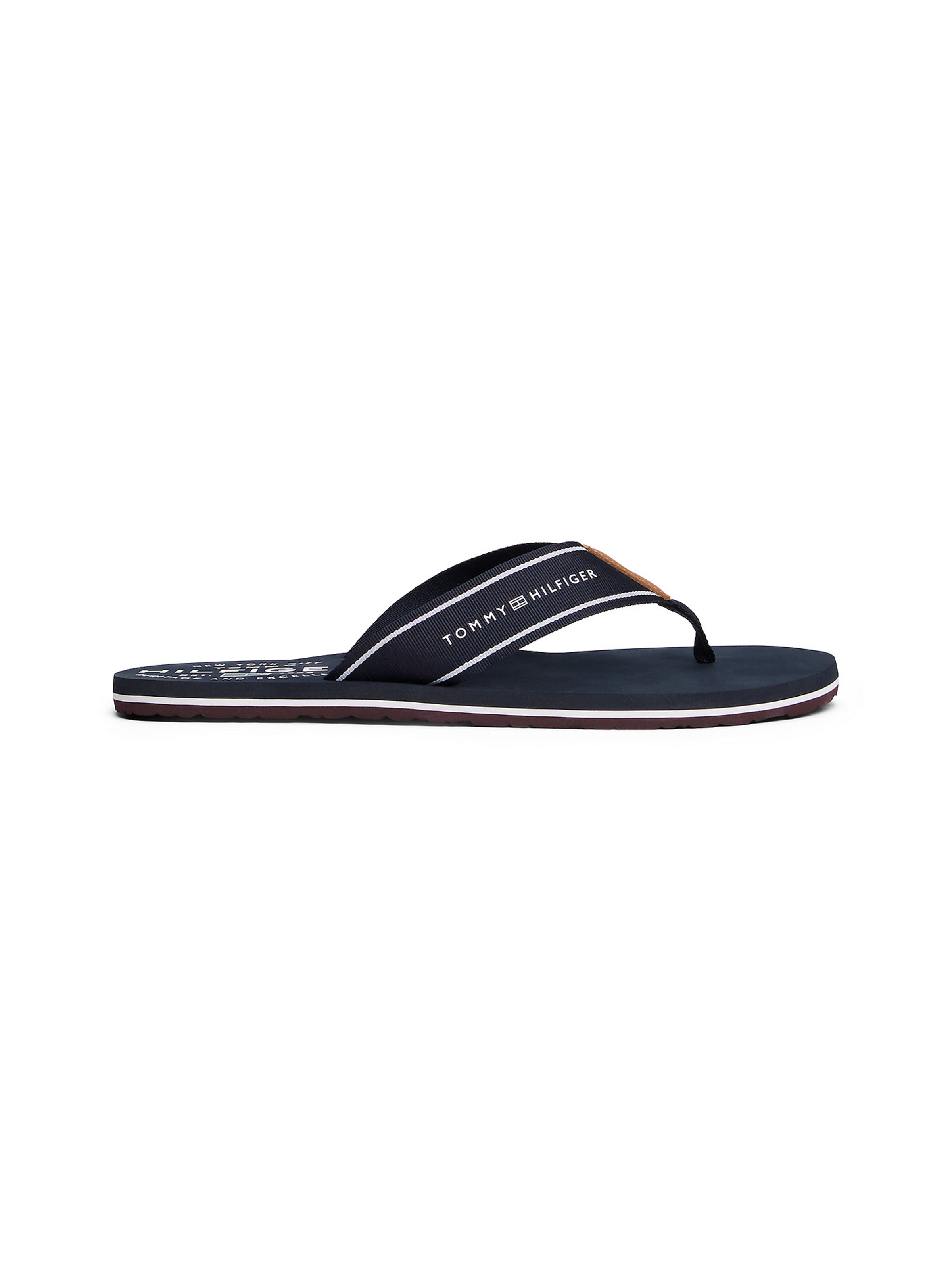 TOMMY HILFIGER Teenslippers in Blauw