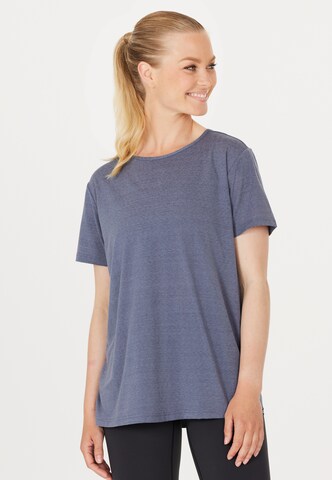 Athlecia Functioneel shirt 'LIZZY' in Blauw: voorkant