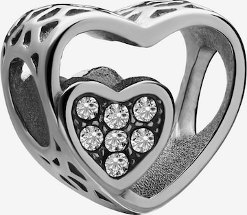 Lucardi Pendant 'Basic' in Silver: front