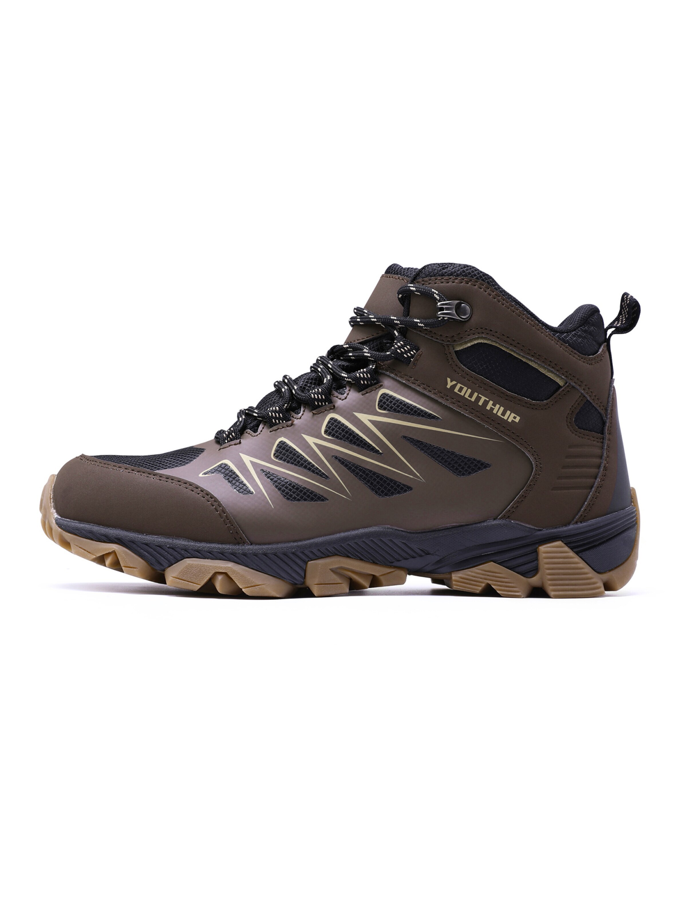 YOUTHUP Athletic Shoes 'Gipfel' in Brown