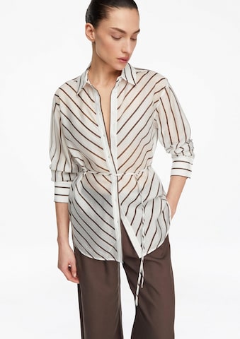 COMMA Bluse in Weiß