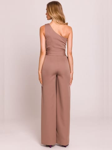 Numoco Jumpsuit 'Silvia' in Brown