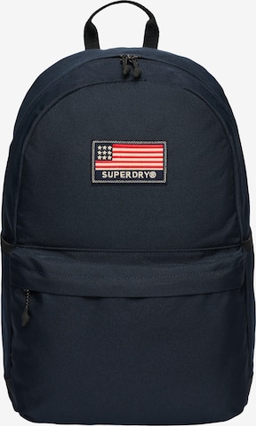 Superdry Rugzak 'Montana' in Blauw: voorkant