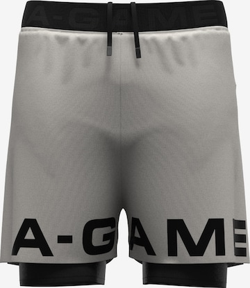 A-Gameregular Sportske hlače - siva boja: prednji dio