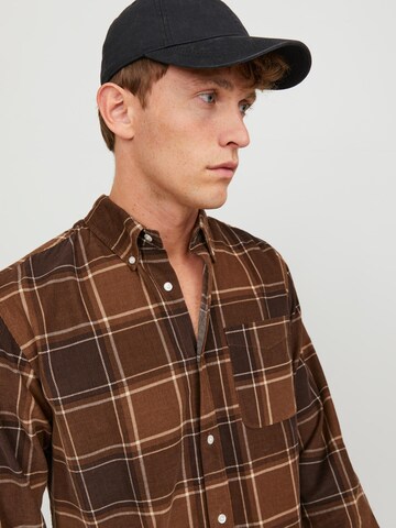 Regular fit Camicia 'Brook' di JACK & JONES in marrone