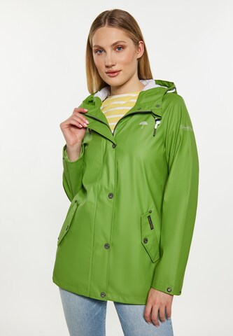 Schmuddelwedda Weatherproof jacket in Green: front