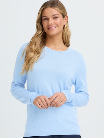 Pullover di Fransa in blu: frontale