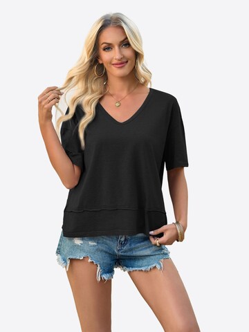 juoda Imily Bela Marškinėliai: priekis