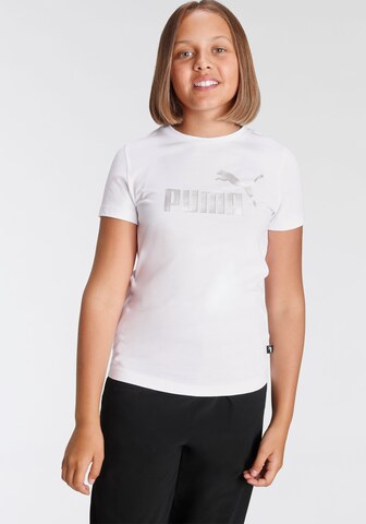 PUMA T-shirt i vit: framsida