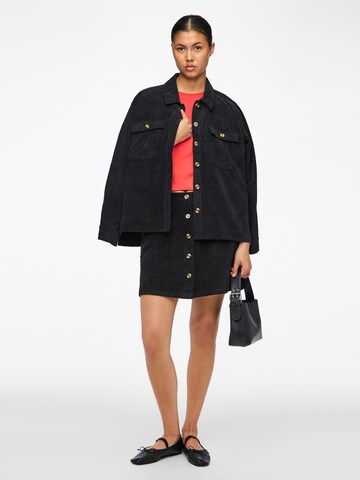PIECES - Falda 'PCEffi' en negro