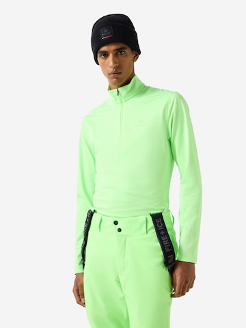 Bogner Fire + Ice Shirt  ' Pascal ' in Grün: Vorderseite