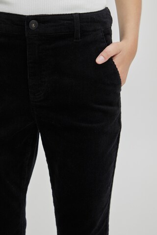 PULZ Jeans Regular Pants 'SALLY' in Black