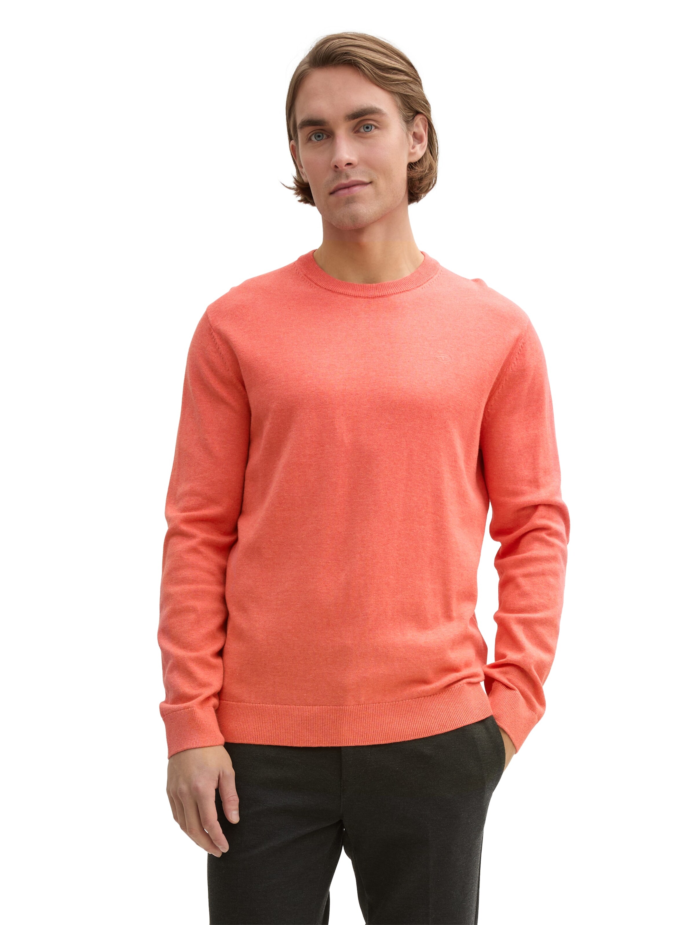 TOM TAILOR Sweater in Orange: front