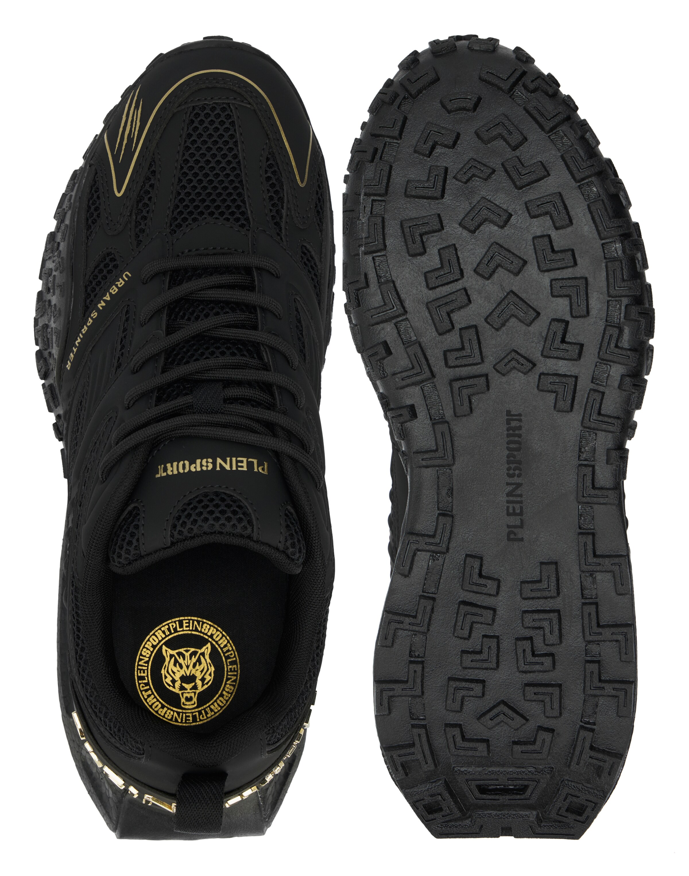 Plein Sport Sneaker 'Urban Sprinter' in Schwarz