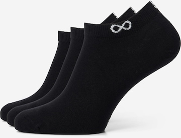 Chaussettes 'Originals Infinity (zwart)' SOLIT socks en noir : devant