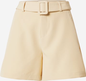 Katy Perry exclusive for ABOUT YOU Loose fit Pants 'Nina' in Beige: front
