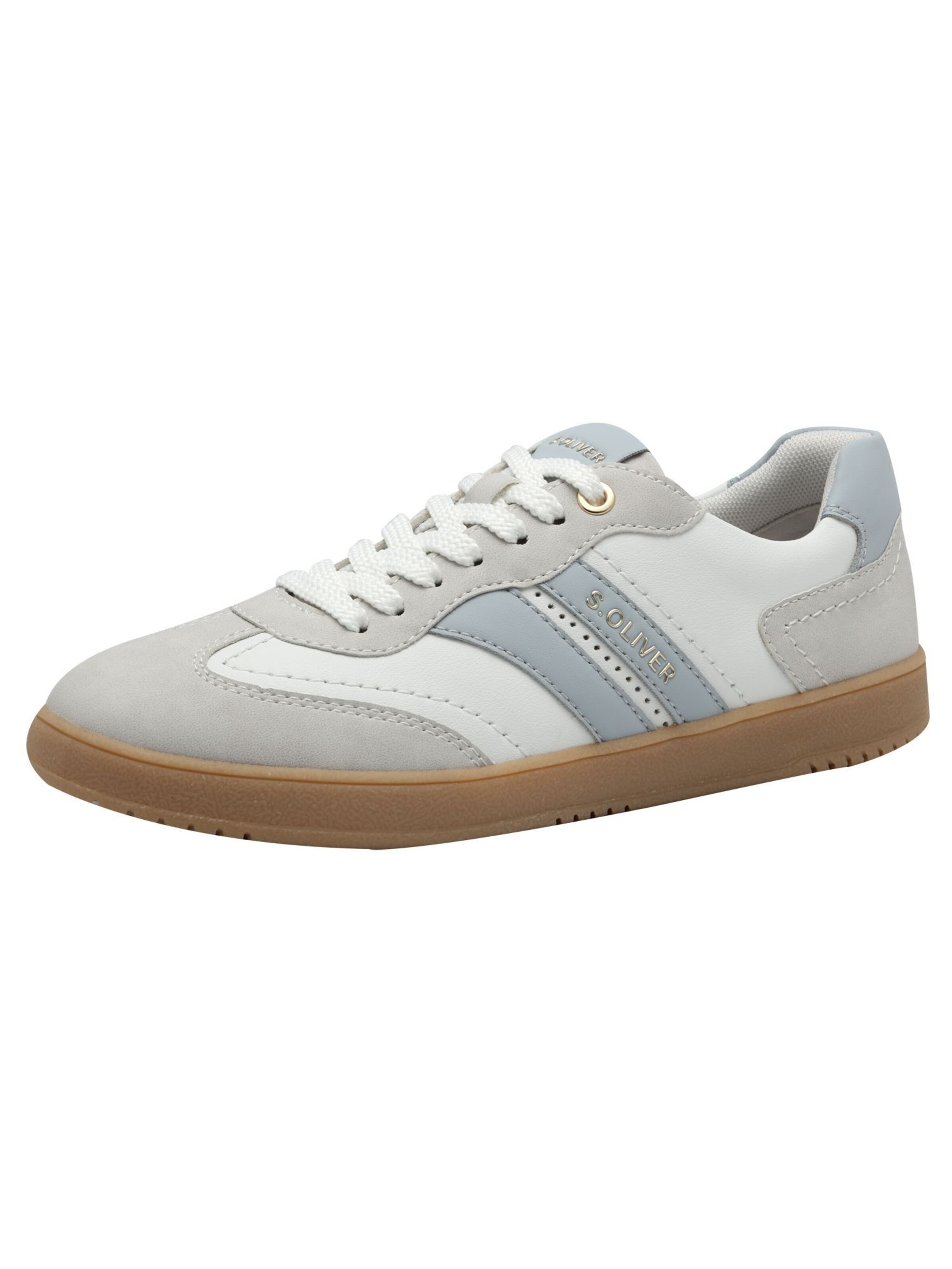 Sneaker bassa di s.Oliver in bianco: frontale