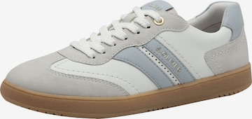 Sneaker bassa di s.Oliver in bianco: frontale
