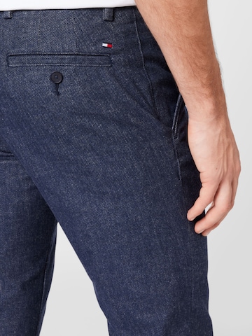 Regular Pantalon à plis 'Denton' TOMMY HILFIGER en bleu